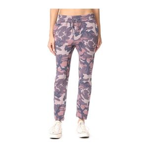 Free People Purple Camo Jogger
